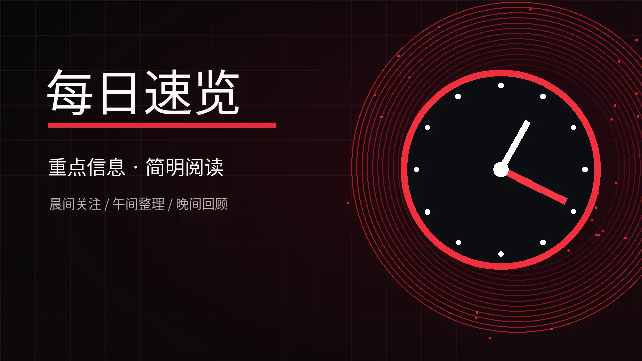 每日摘要相关视觉